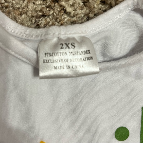 Boutique Wild Sunflower Leopard Ruffle Capri 2-piece Set, size 2XS: 6-12 months - Picture 4 of 4